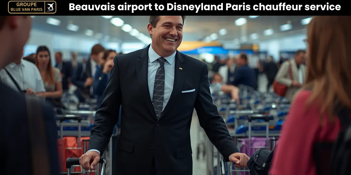 Beauvais airport to Disneyland Paris chauffeur service