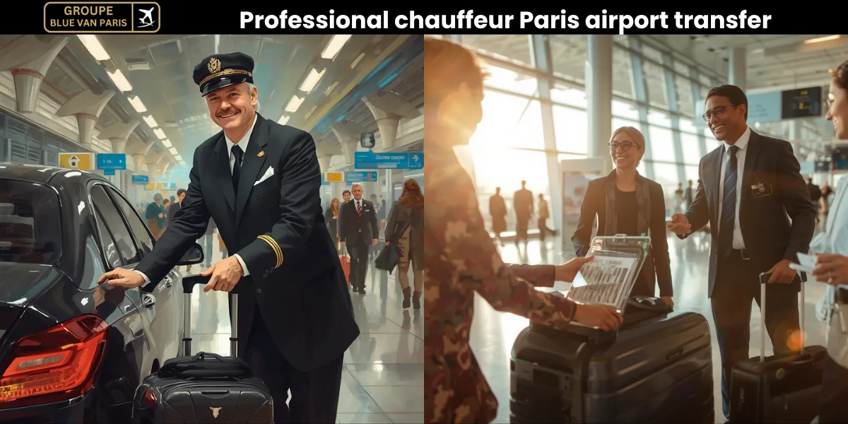 professional chauffeur Paris airport transfer